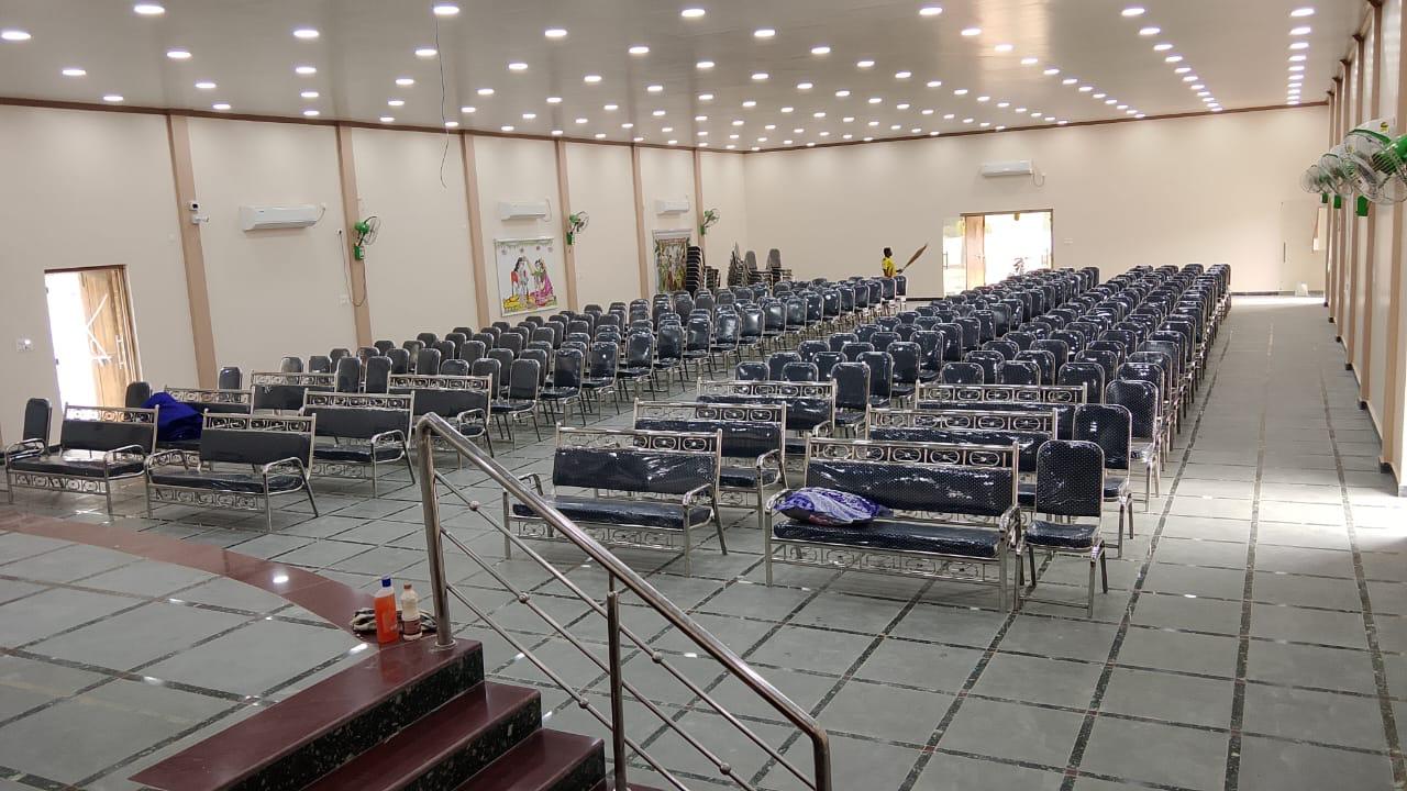 A Premium Banquet Hall in East Godavari venue view at Surabhi SJN Convention Hall