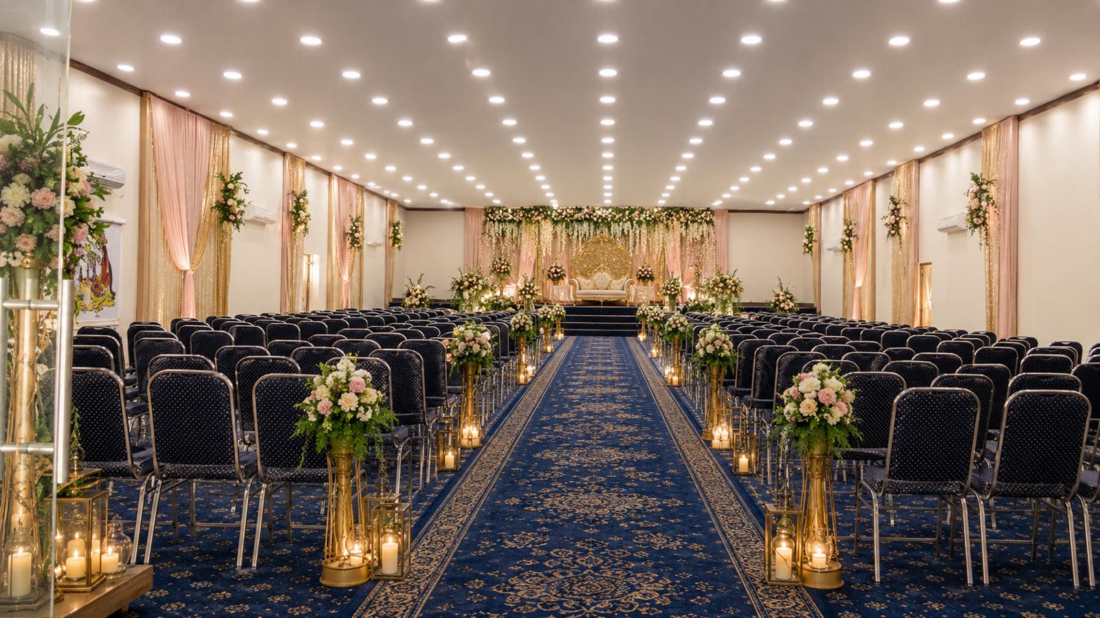 A Premium Banquet Hall in East Godavari at Surabhi SJN Convention Hall near Rajahmundry